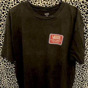 Vintage black vans t-shirt